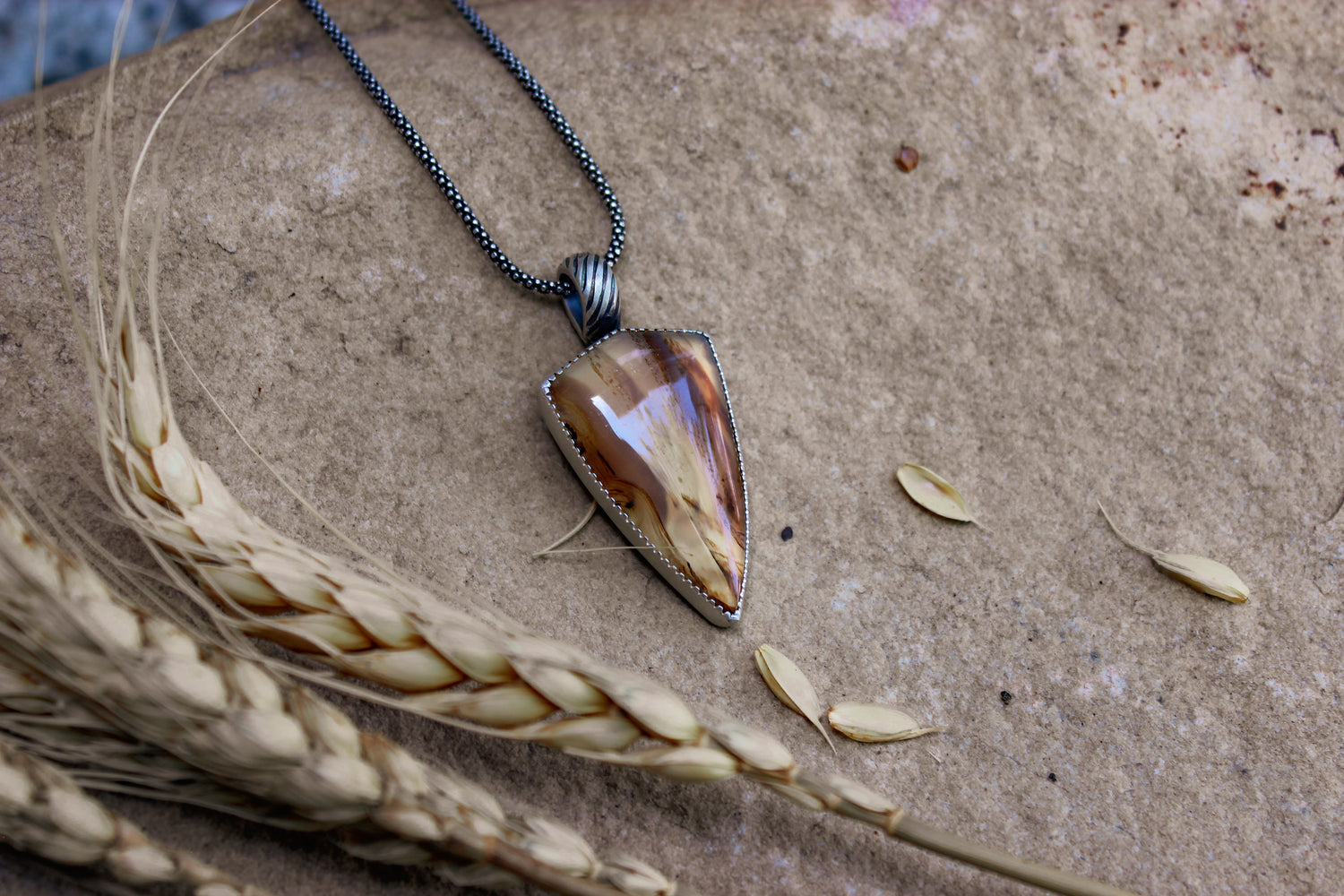 Agate Armour Necklace