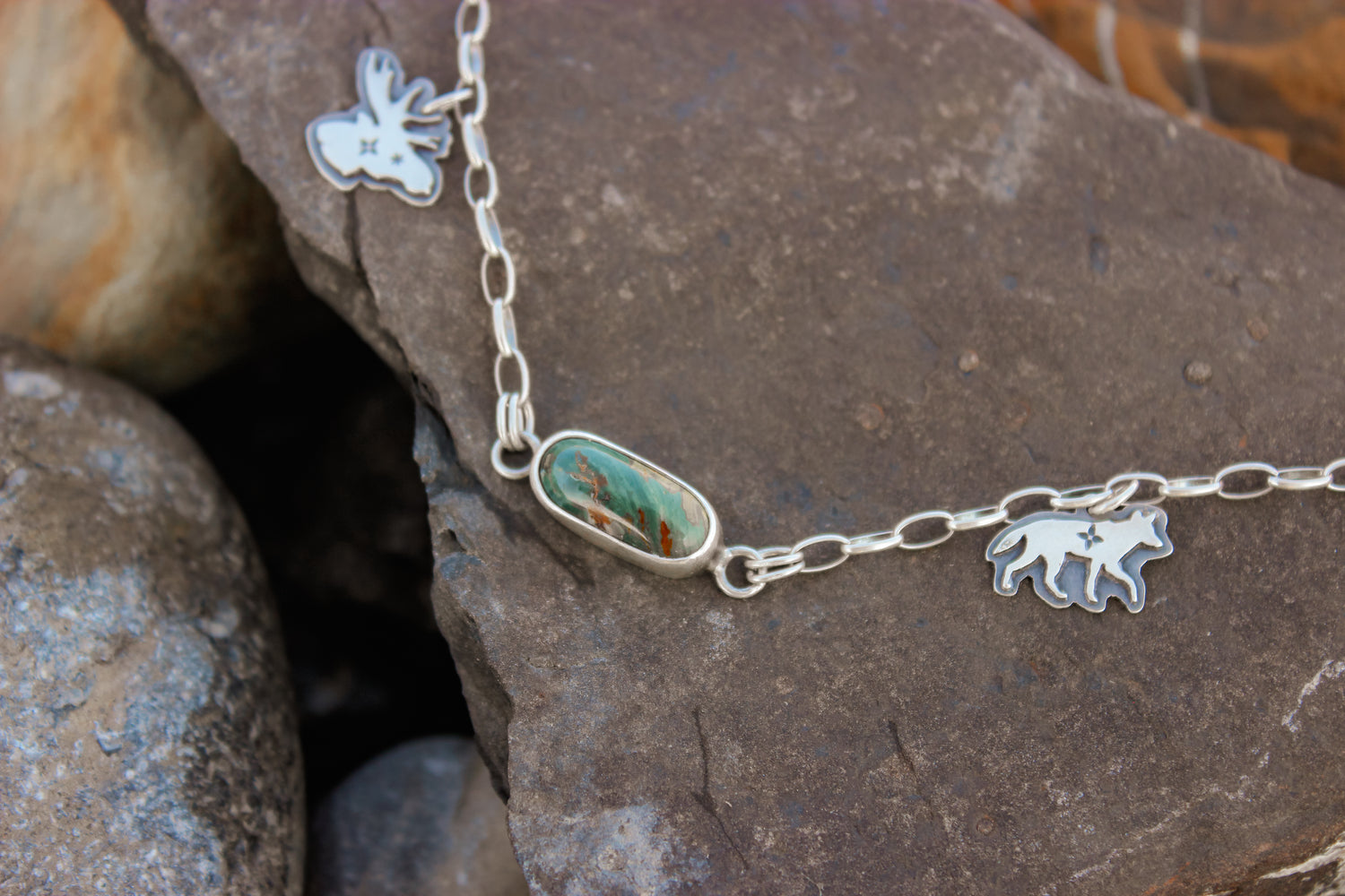 Forest Guardian Charm Necklace