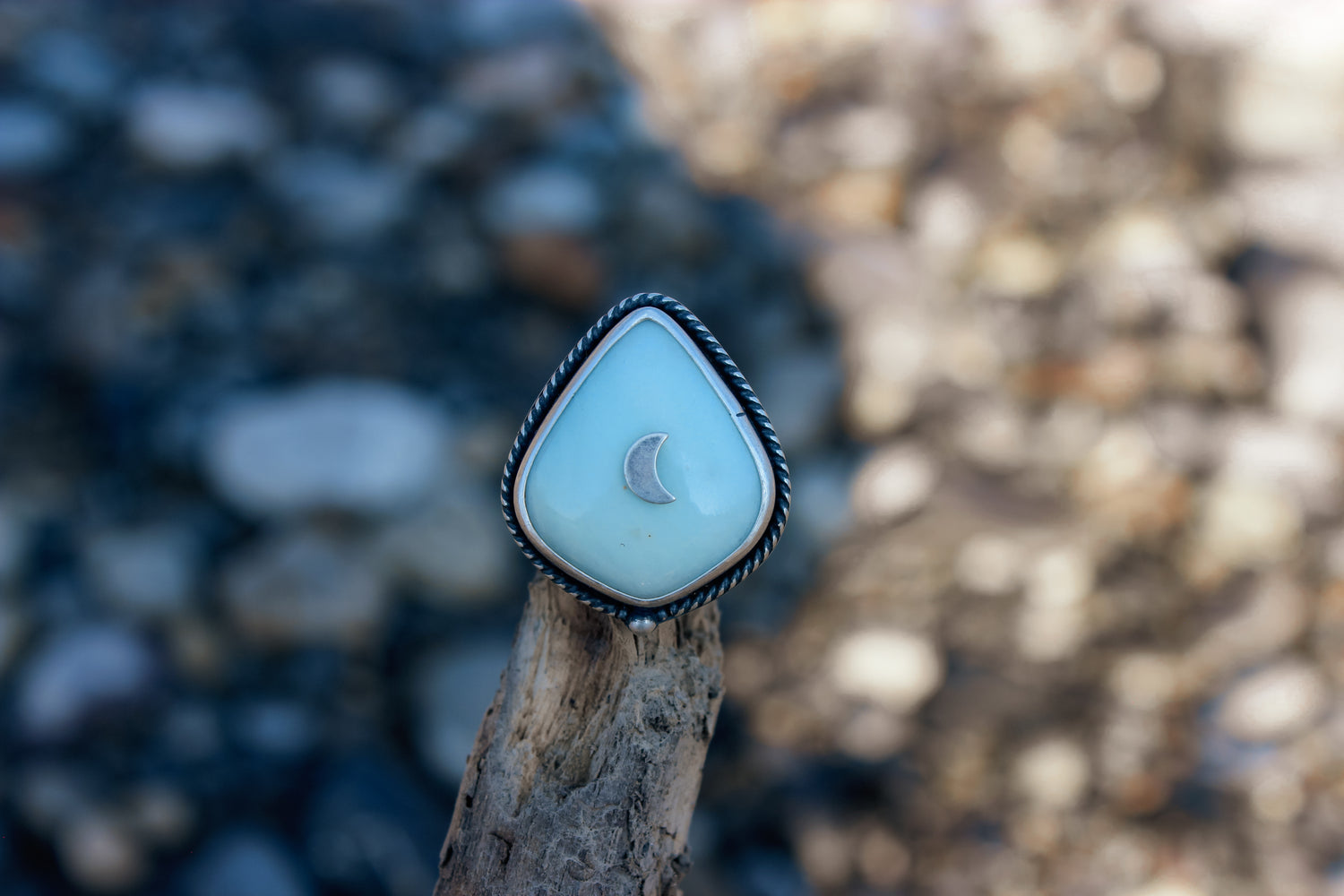 Size 8.75 Misty Moon Ring