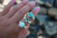 Size 9.5 Lone Mountain Turquoise Cloud Ring