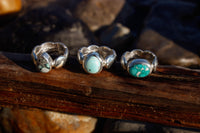 Size 6.25-6.5 Whitewater Turquoise Cloud Ring