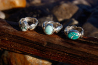 Size 9.5 Lone Mountain Turquoise Cloud Ring