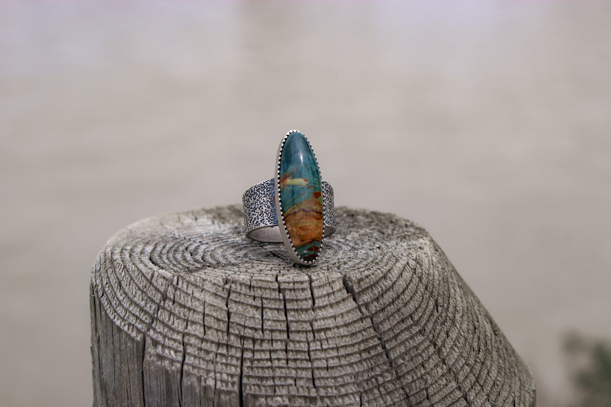 Size 7.25 Lake Bottom Ring