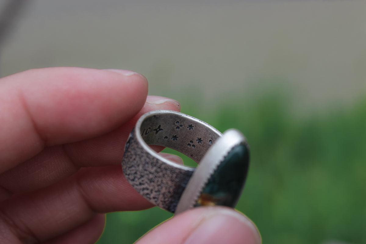 Size 7.25 Lake Bottom Ring