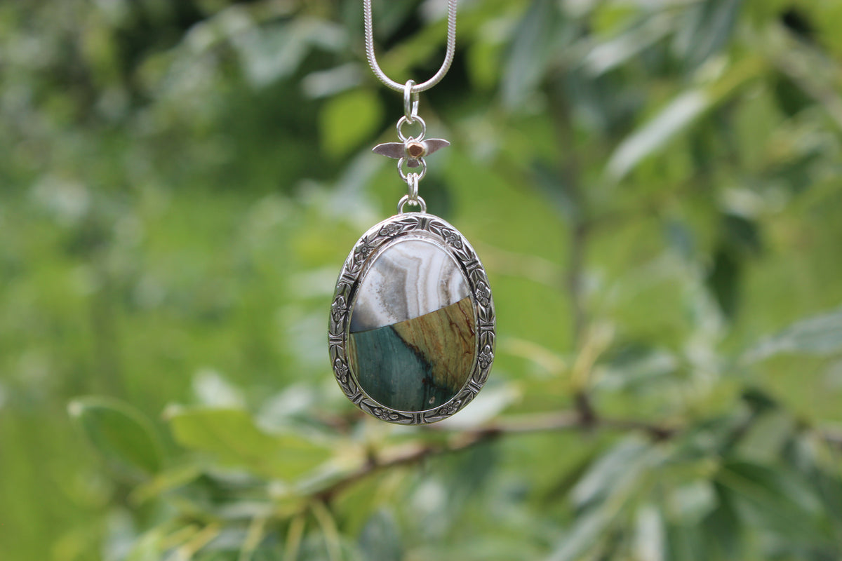 Walk the Line Necklace