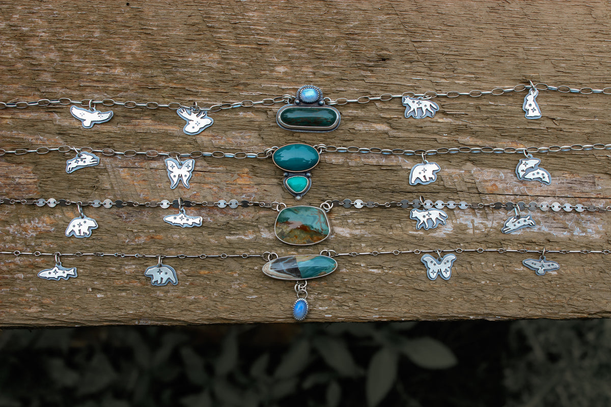 Forest Guardian Charm Necklace #1