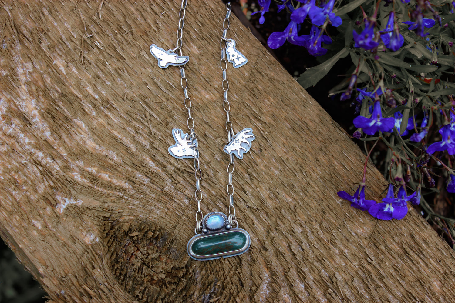 Forest Guardian Charm Necklace #1
