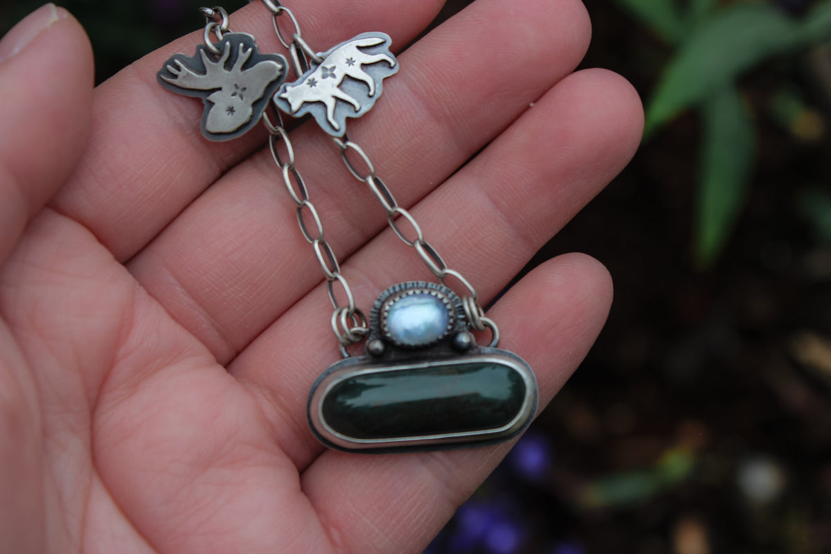 Forest Guardian Charm Necklace #1