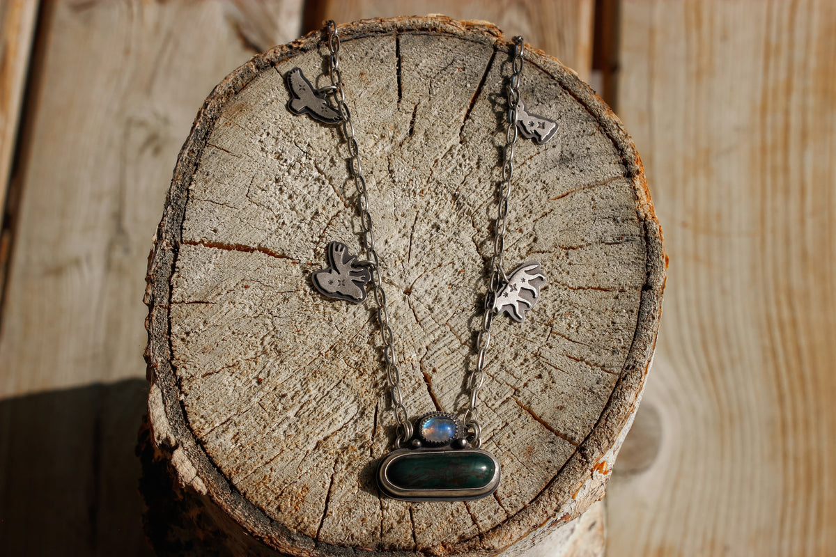 Forest Guardian Charm Necklace #1