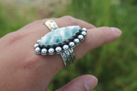 Finished just for you! Lost in the Clouds Ring or Necklace
