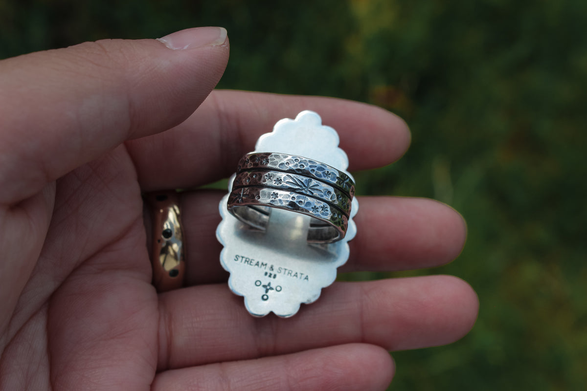 Finished just for you! Lost in the Clouds Ring or Necklace