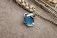 Size 9 Aquamarine Ring