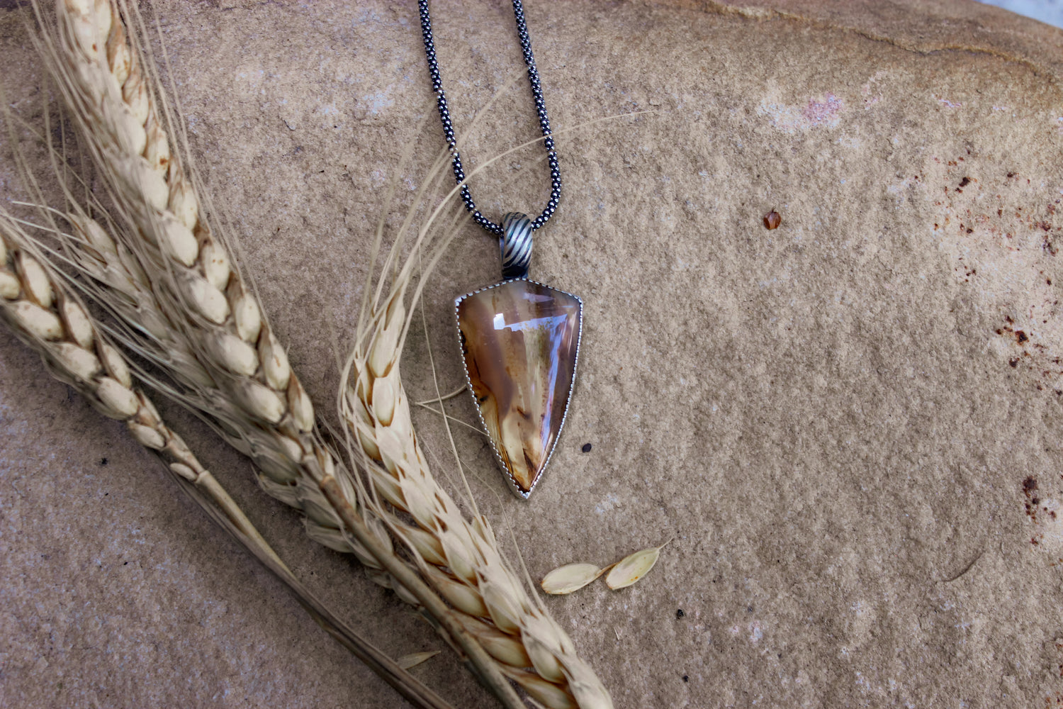 Agate Armour Necklace