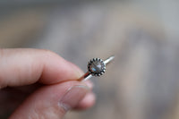 Size 8.75 Labradorite Stacking Ring