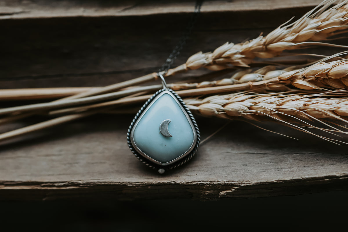Misty Moon Necklace