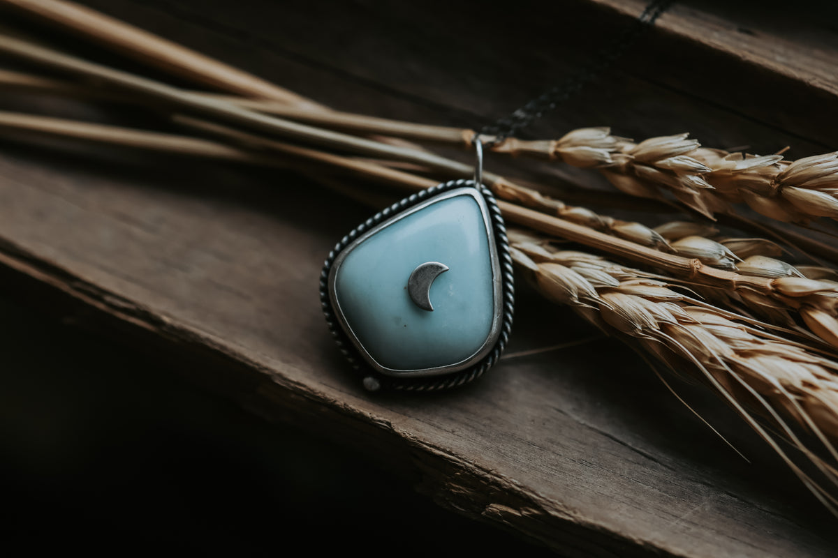 Misty Moon Necklace