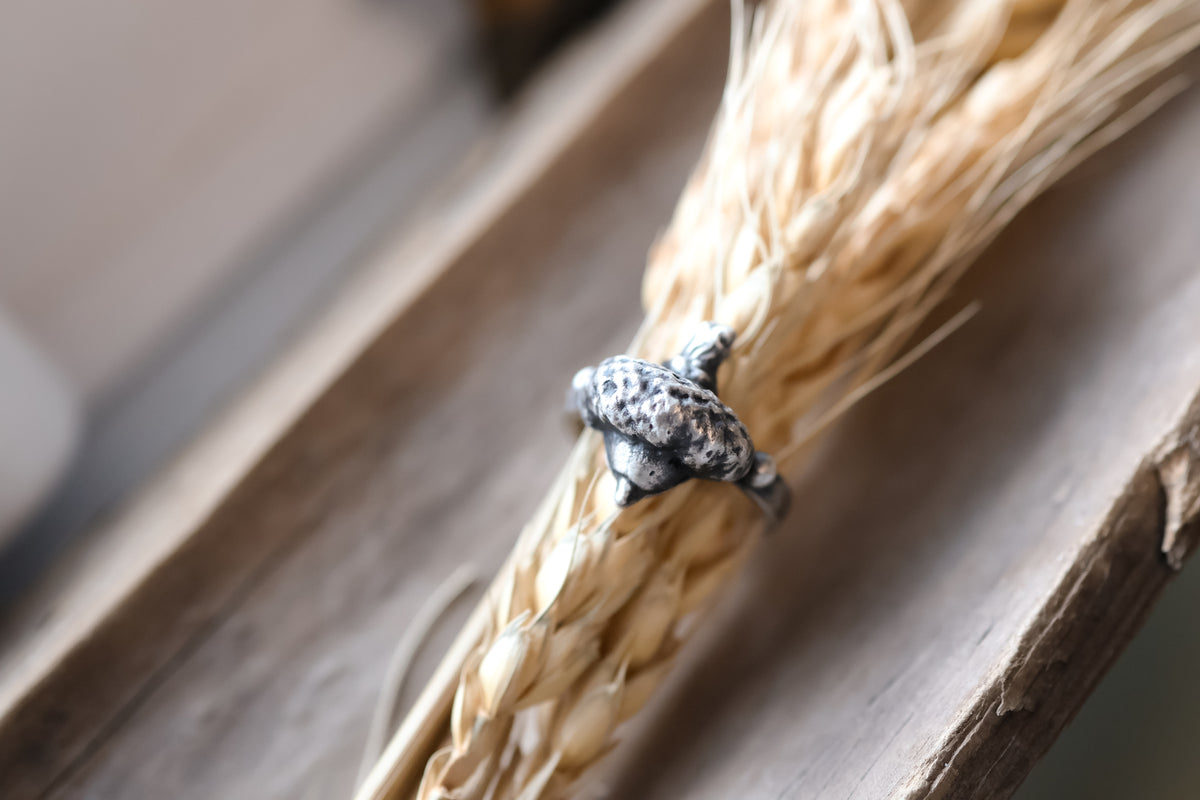 Size 8 Acorn Ring