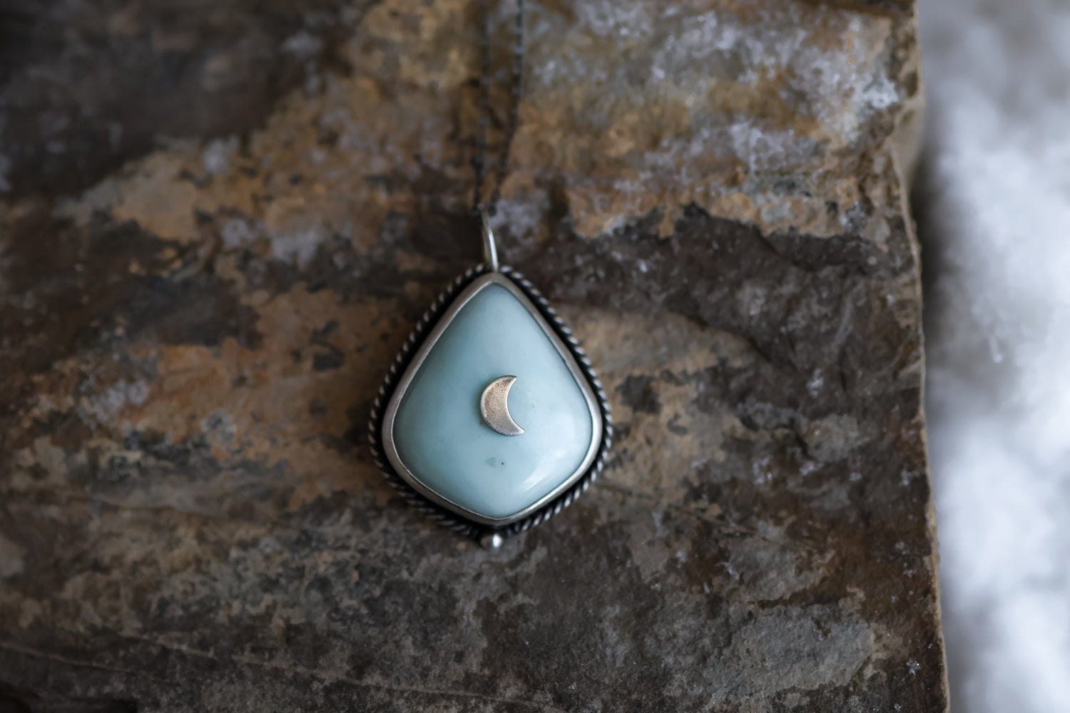 Misty Moon Necklace