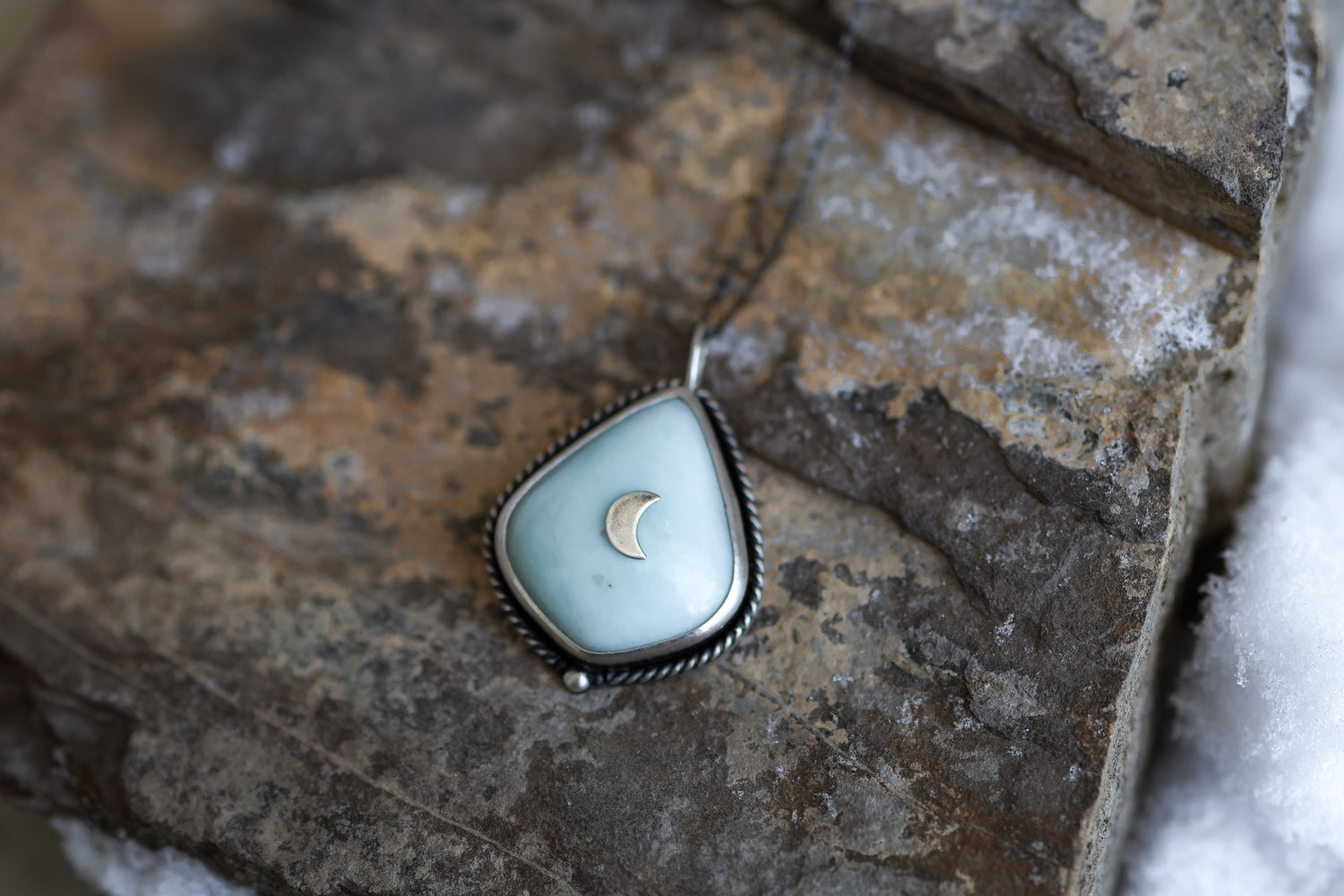 Misty Moon Necklace