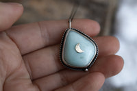 Misty Moon Necklace