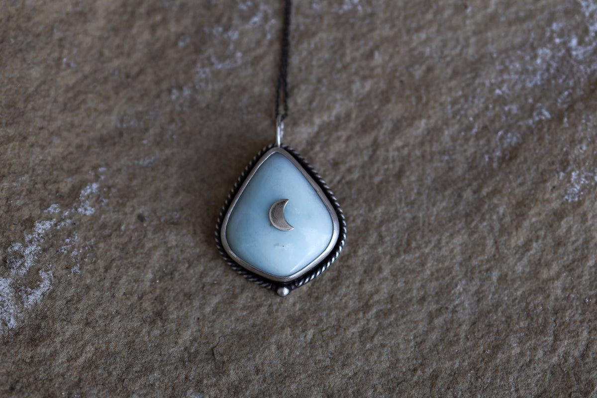 Misty Moon Necklace