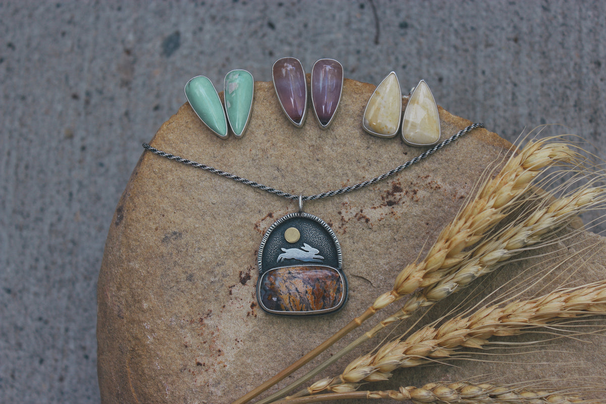 Through the Grass Necklace