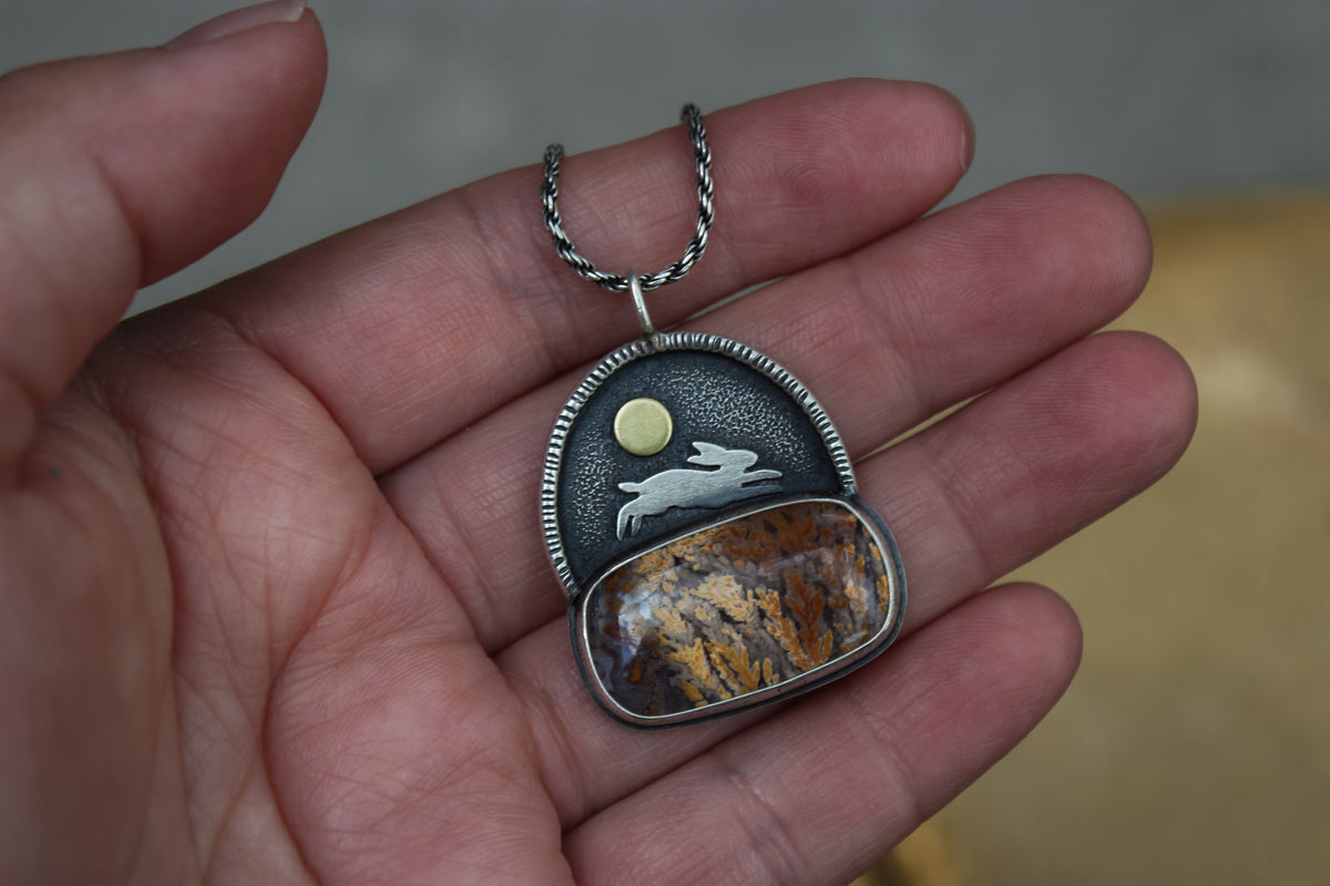 Through the Grass Necklace