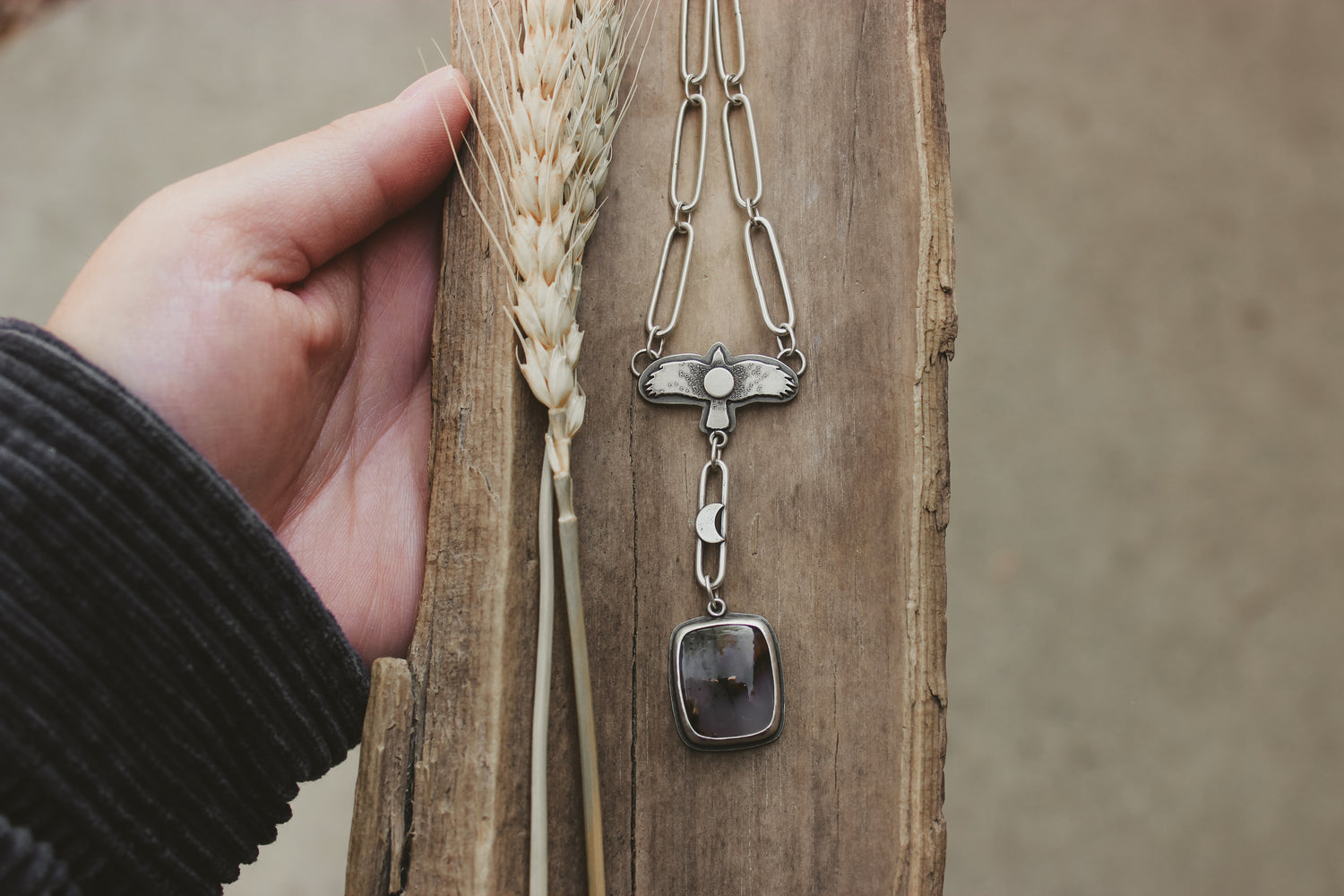 As the Crow Flies Necklace