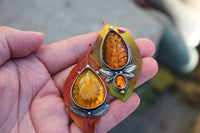 Dancing Leaf Ring