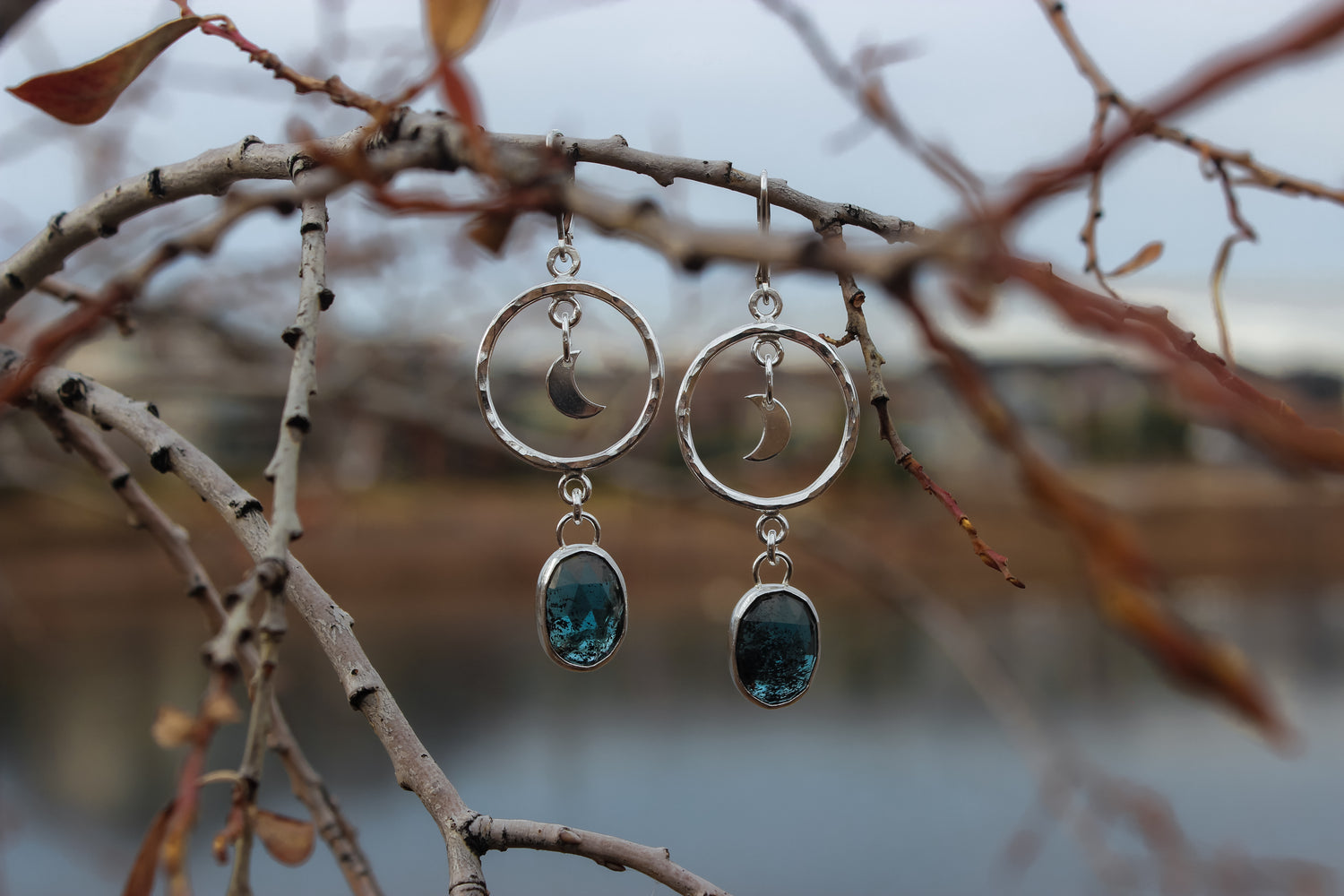Once in a Blue Moon Earrings