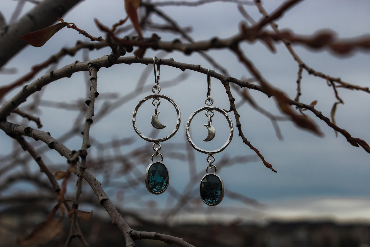 Once in a Blue Moon Earrings