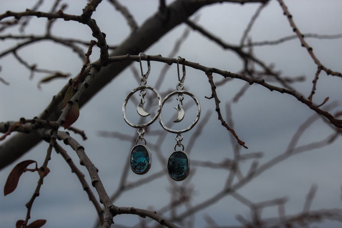 Once in a Blue Moon Earrings