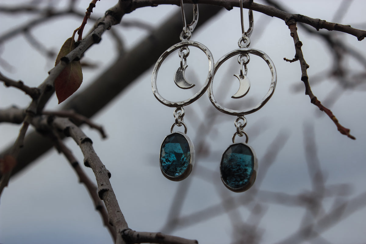 Once in a Blue Moon Earrings