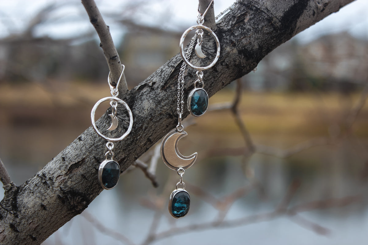 Once in a Blue Moon Necklace