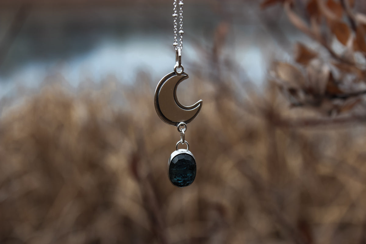 Once in a Blue Moon Necklace