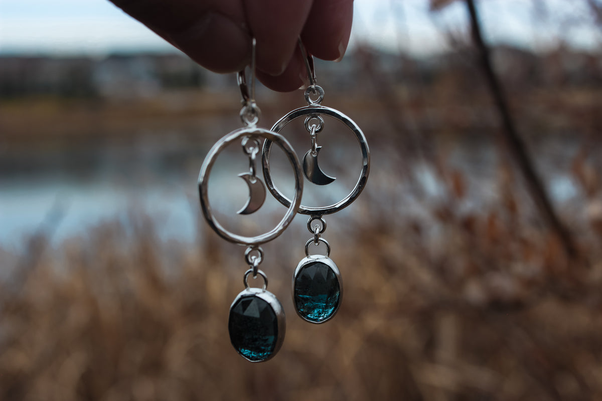 Once in a Blue Moon Earrings