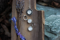 Moonbeam Huggie Hoops