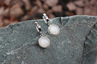 Moonbeam Huggie Hoops