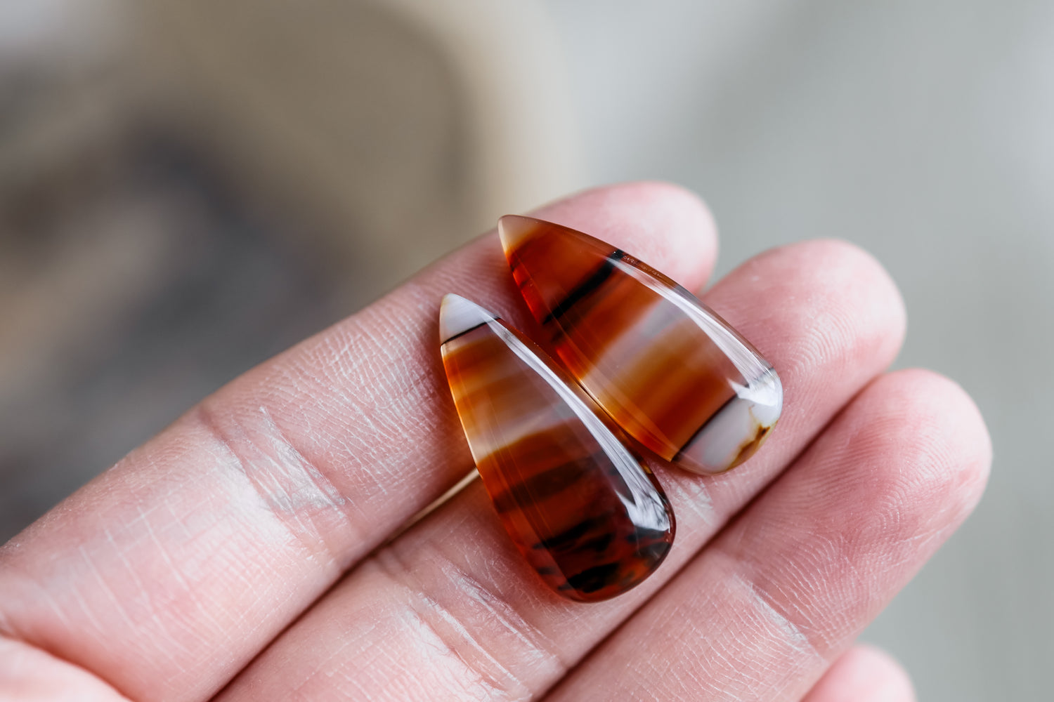 Pre-Order Montana Agate Artemis Earrings