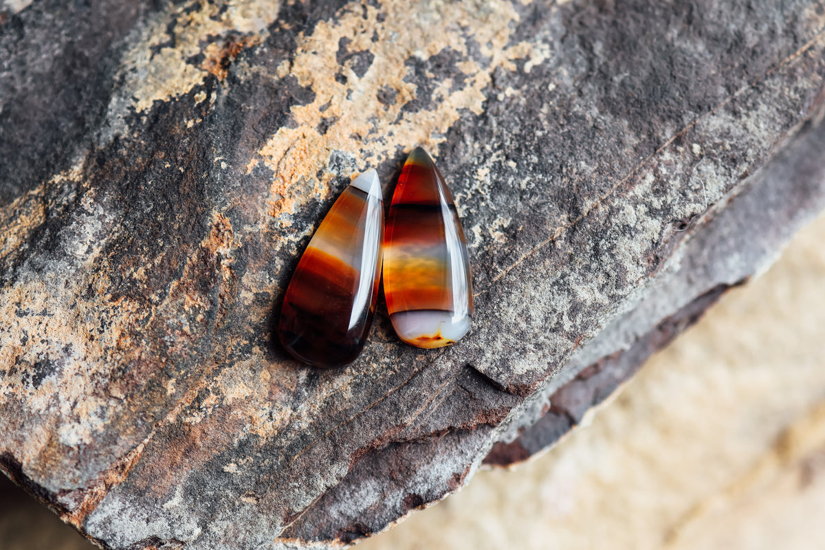Pre-Order Montana Agate Artemis Earrings