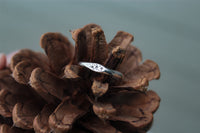 Size 8.5 Mini Star Signet Ring