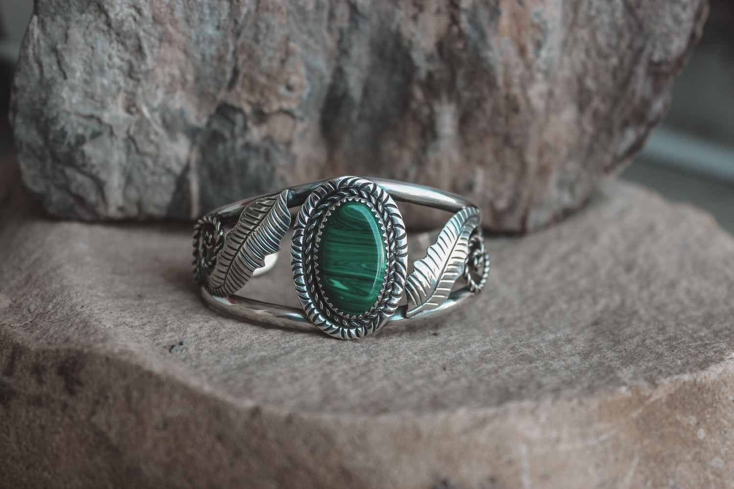 Sedge Malachite Cuff