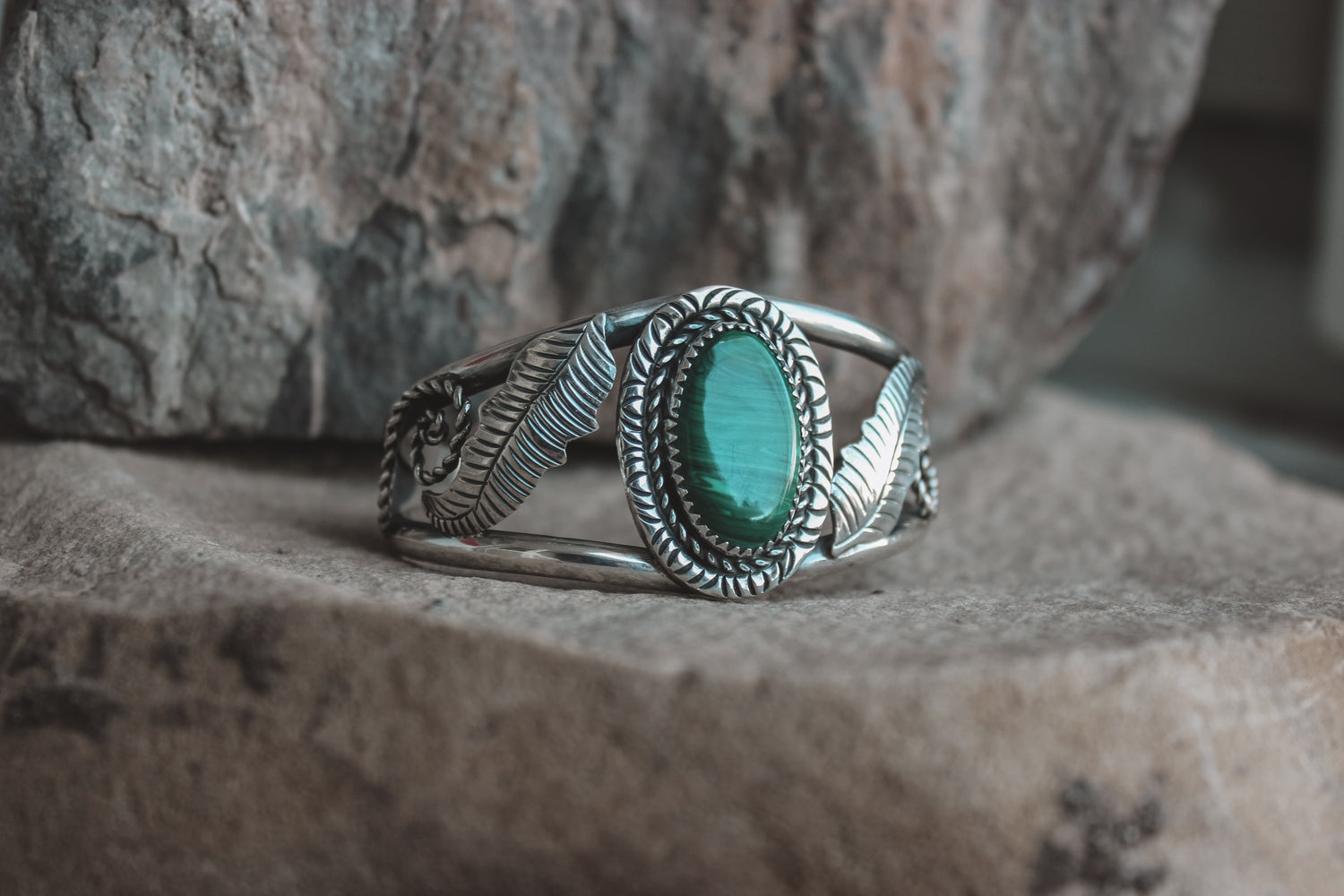 Sedge Malachite Cuff