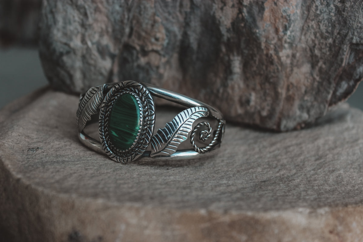 Sedge Malachite Cuff