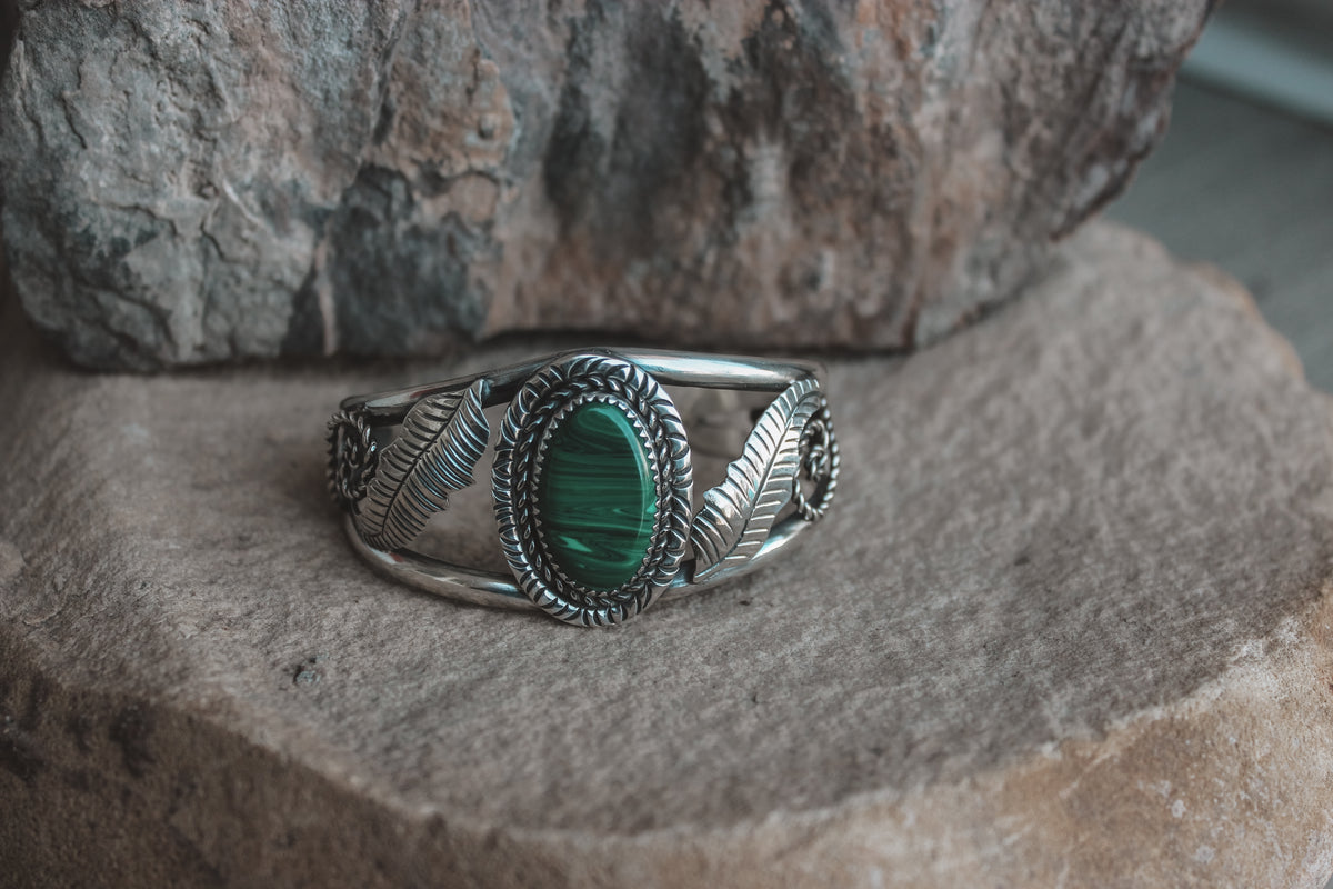 Sedge Malachite Cuff