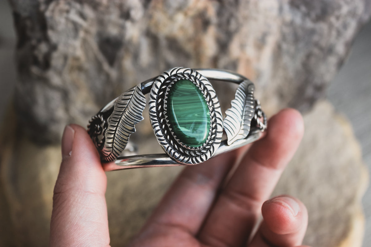 Sedge Malachite Cuff