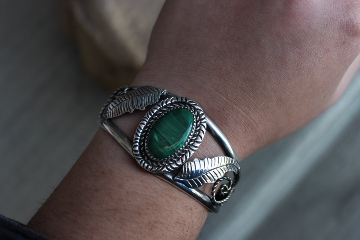 Sedge Malachite Cuff