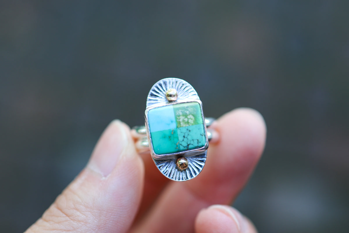 Size 8 Quilt Ring