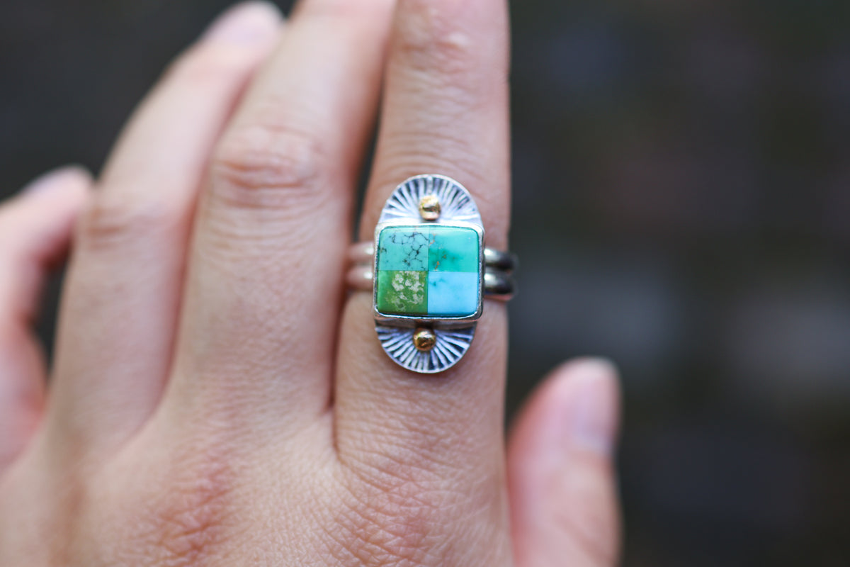 Size 8 Quilt Ring