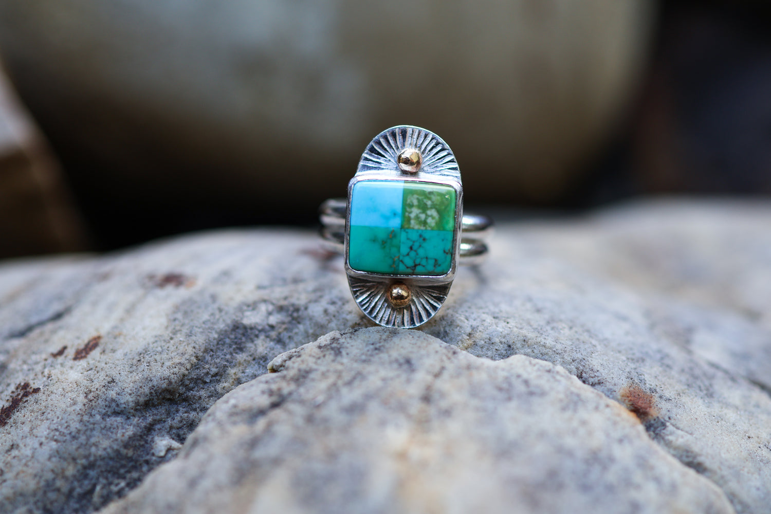 Size 8 Quilt Ring